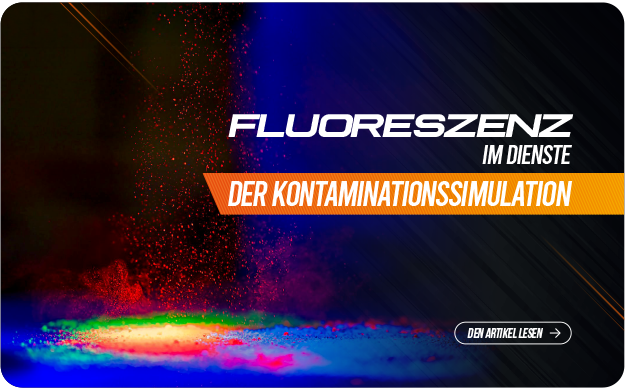 Fluoreszenz im Dienste der Kontaminationssimulation